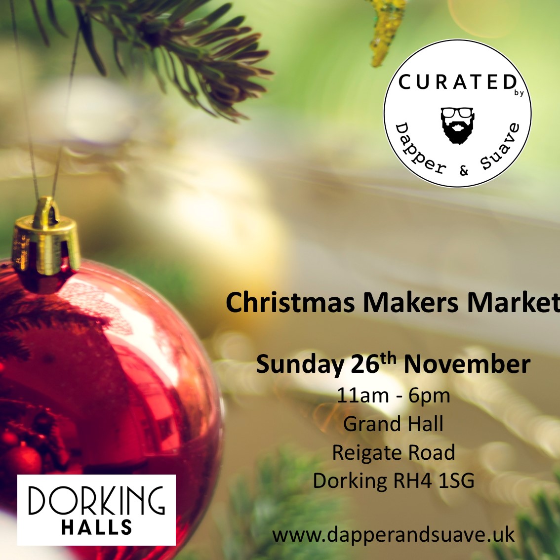 Curated by Dapper & Suave – BIG Christmas Market