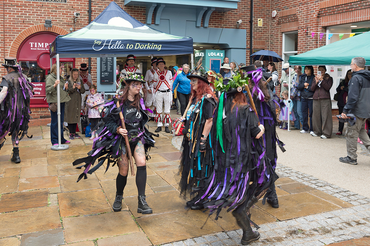 GBGW 2026 The Big Celebration. Dorking Day of Dance Morris Dancers and audience