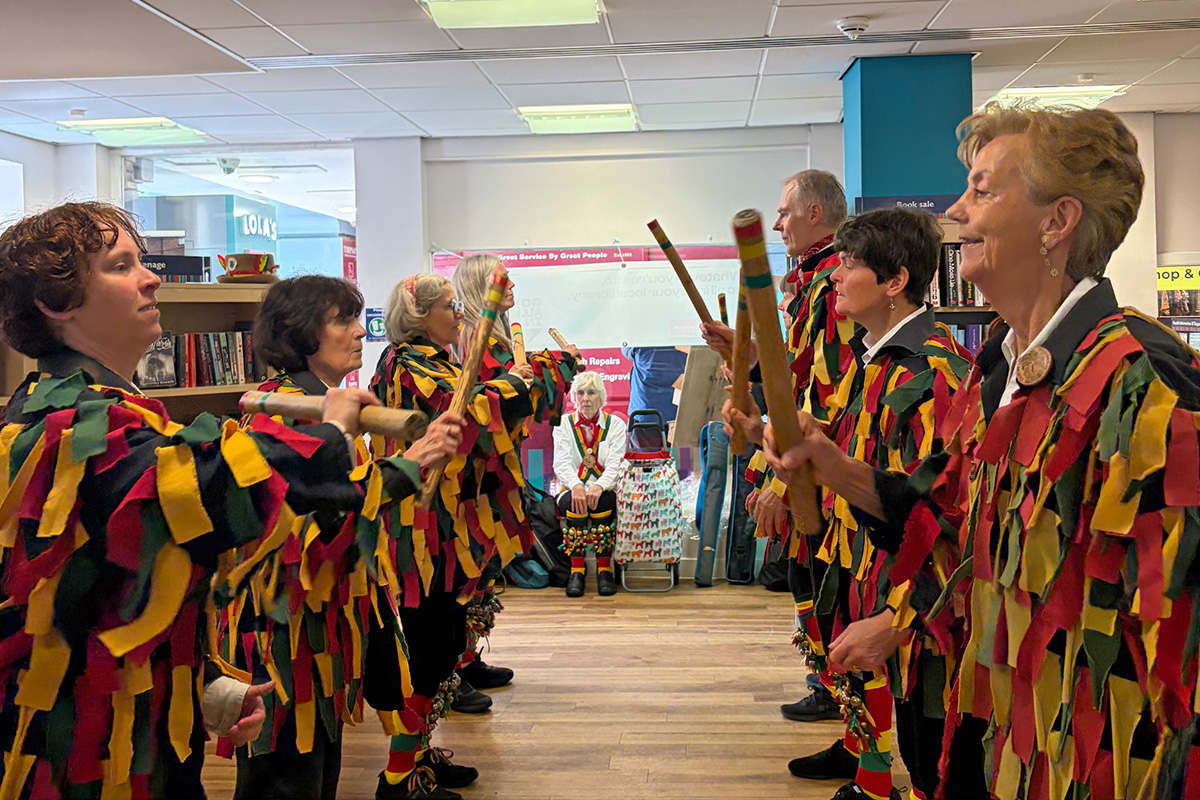 GBGW 2026 The Big Celebration. The Roosters in Dorking Libray
