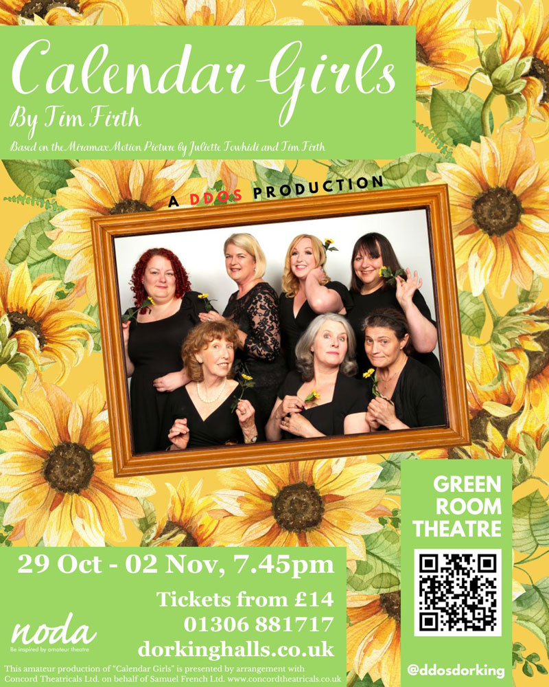 The Green Room Dorking - Calendar Girls