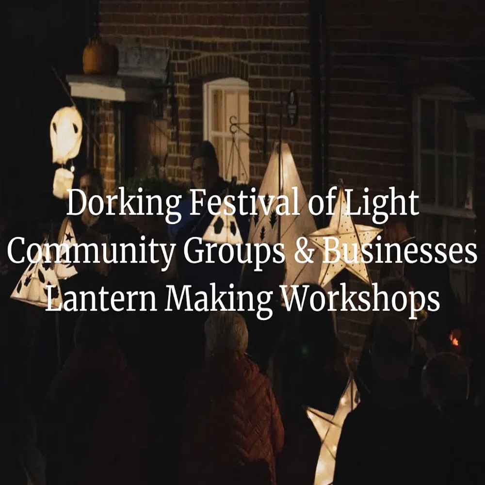 Dorking Festival of Light Workshop for Groups