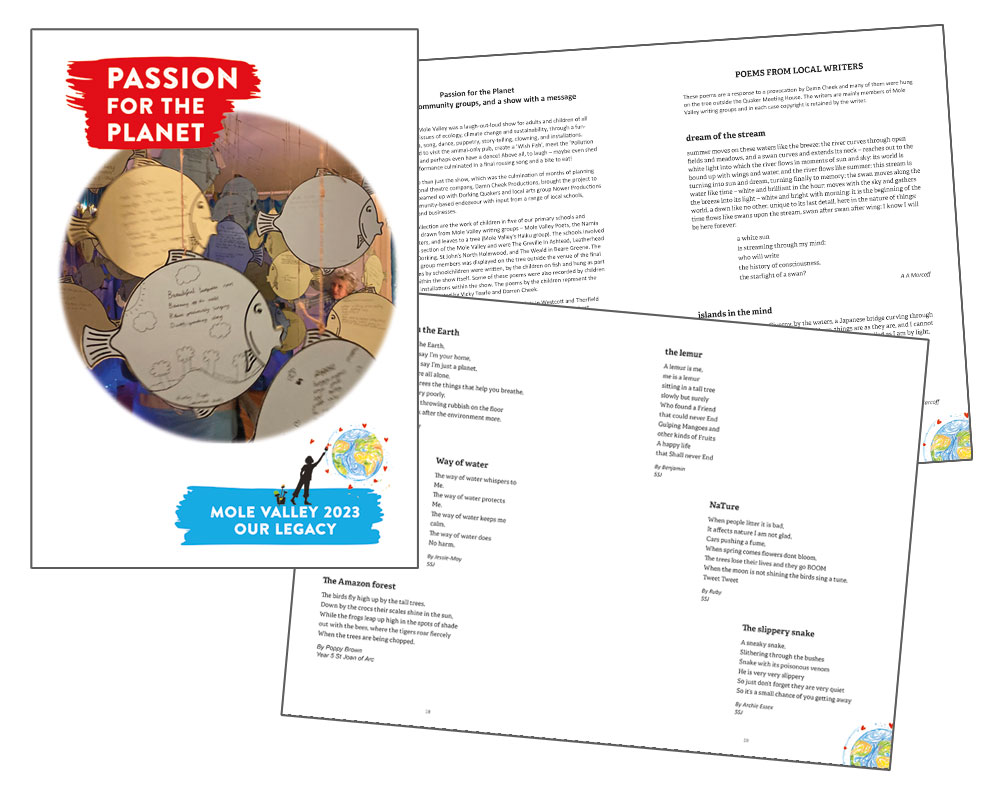 Passion for the Planet Double Page Spread version