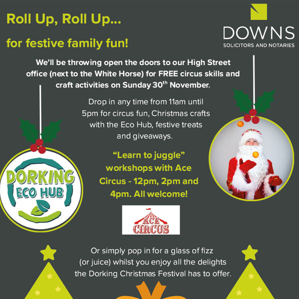Roll Up, Roll Up… for festive family fun