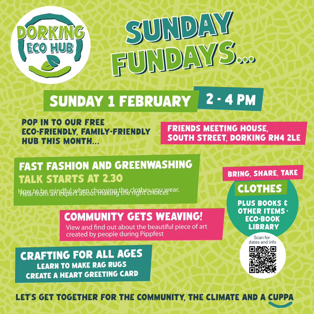 Dorking Eco Hub • Fast Fashion and Green Washing