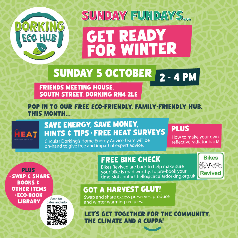 Dorking Eco Hub • Get read for winter