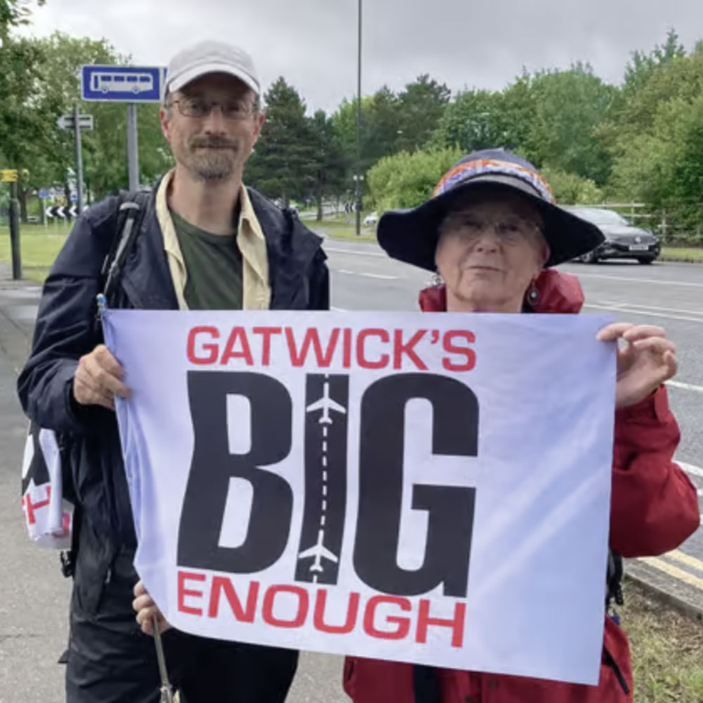 Sponsored Walk around Gatwick