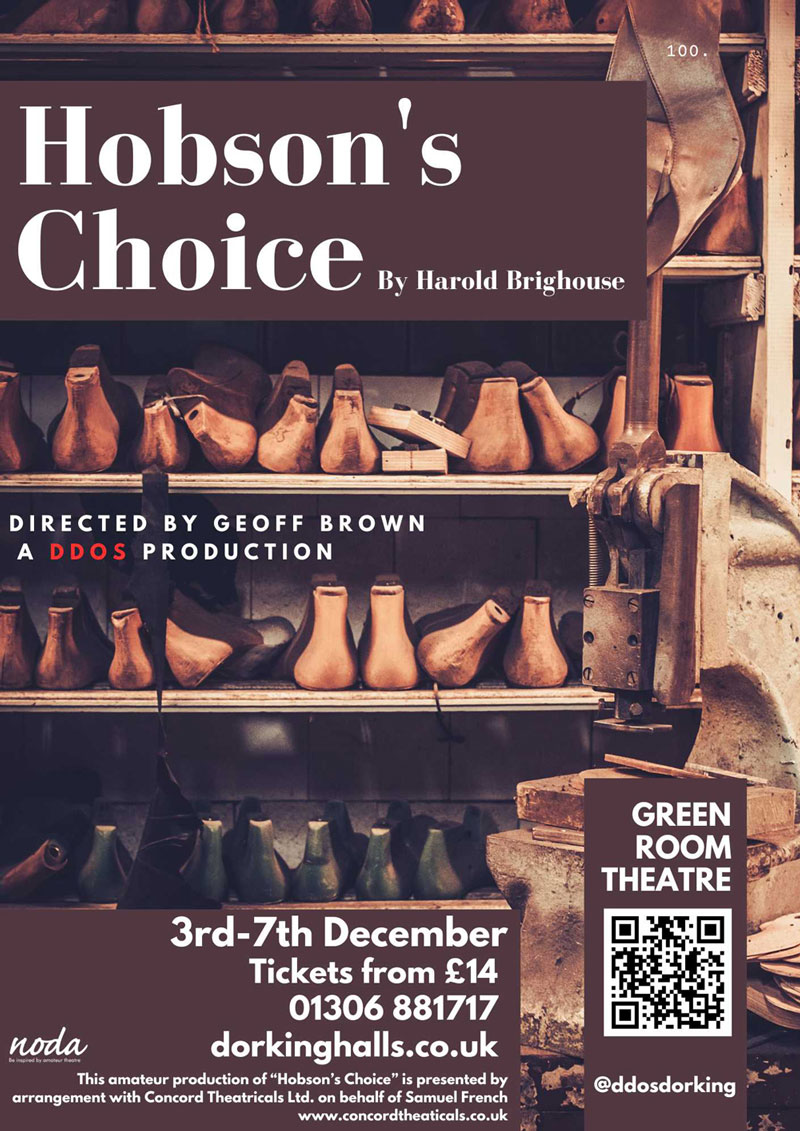 Hobson's Choice at the Green Room Theatre