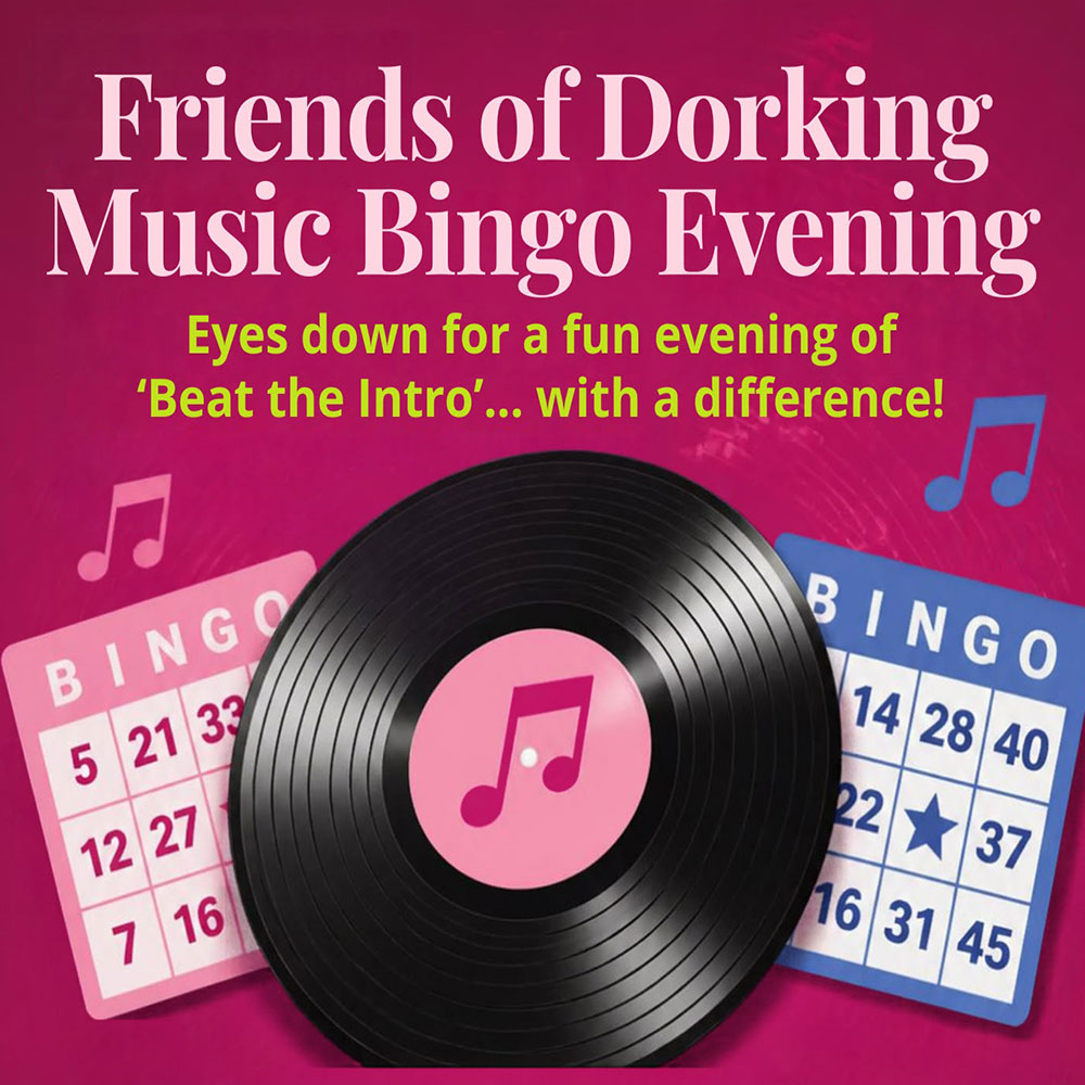 Friends of Dorking • Musical Bingo
