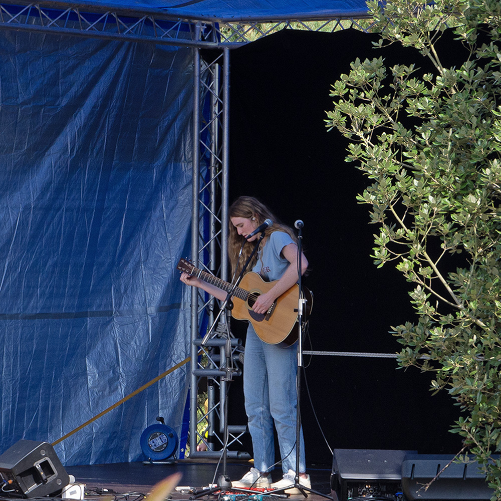 Anouska Assisi on stage