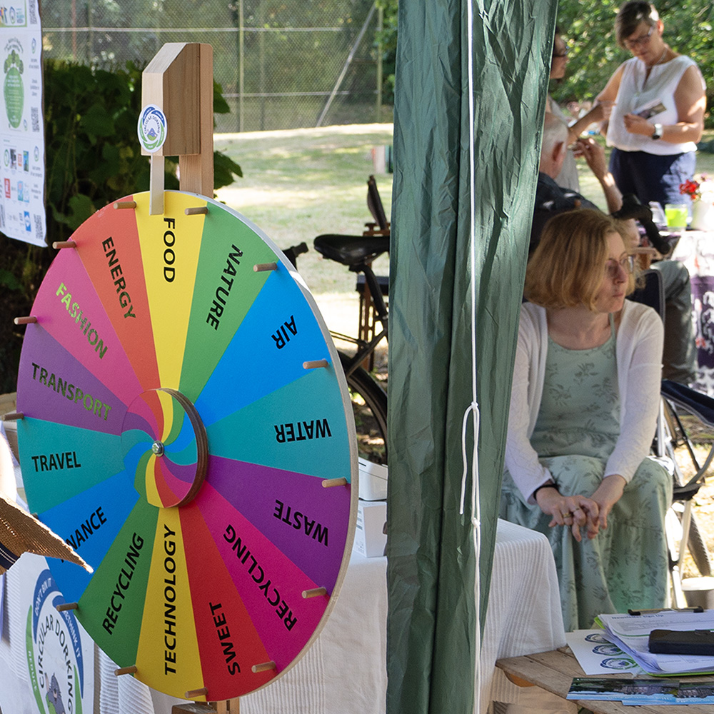 Circular Dorking Eco Wheel at Pippfest 2024