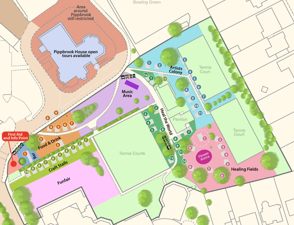 Pippfest Event Map 2025