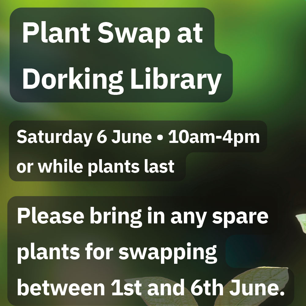 Plant Swap at Dorking Library