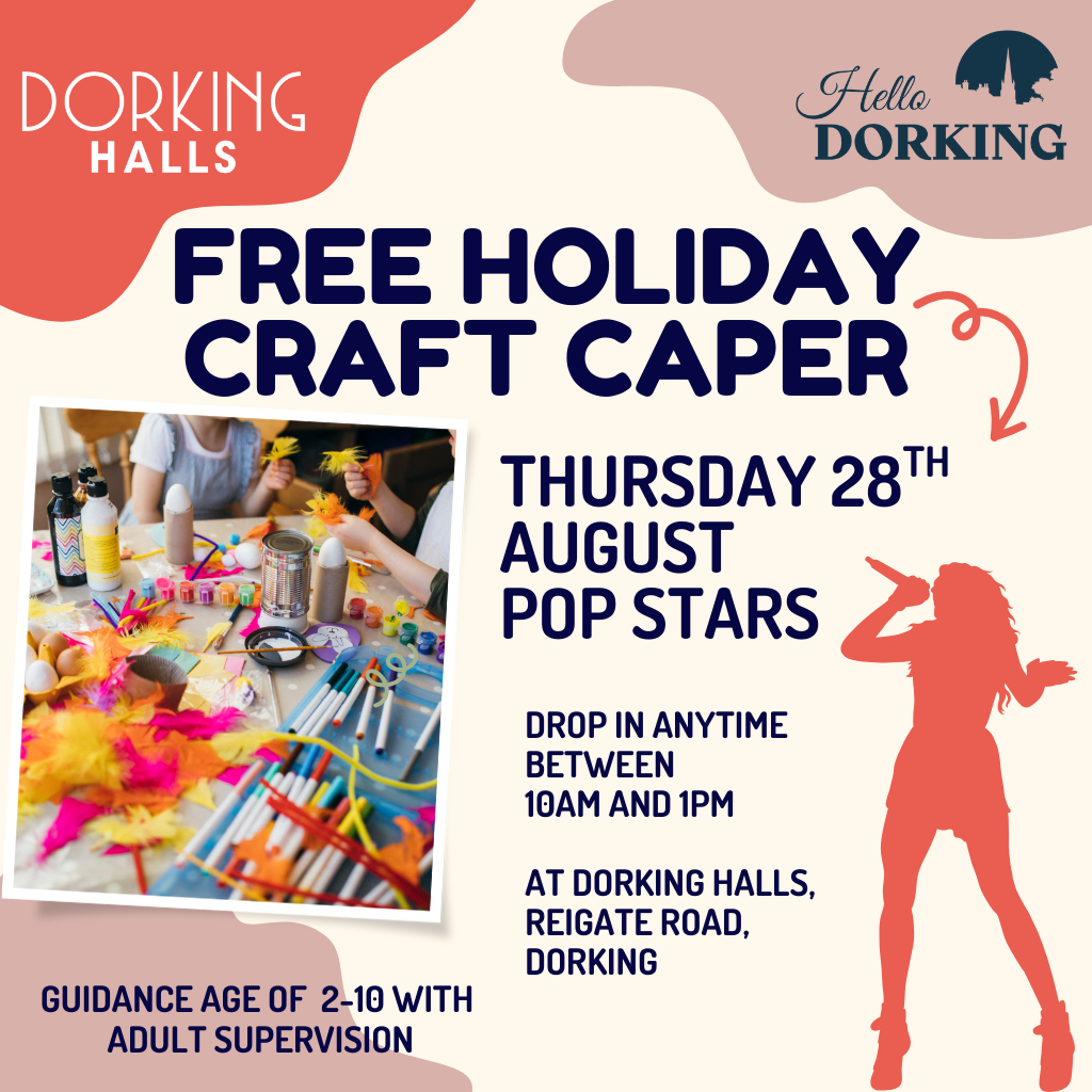 Hello Dorking • Free Pop Stars Craft Caper