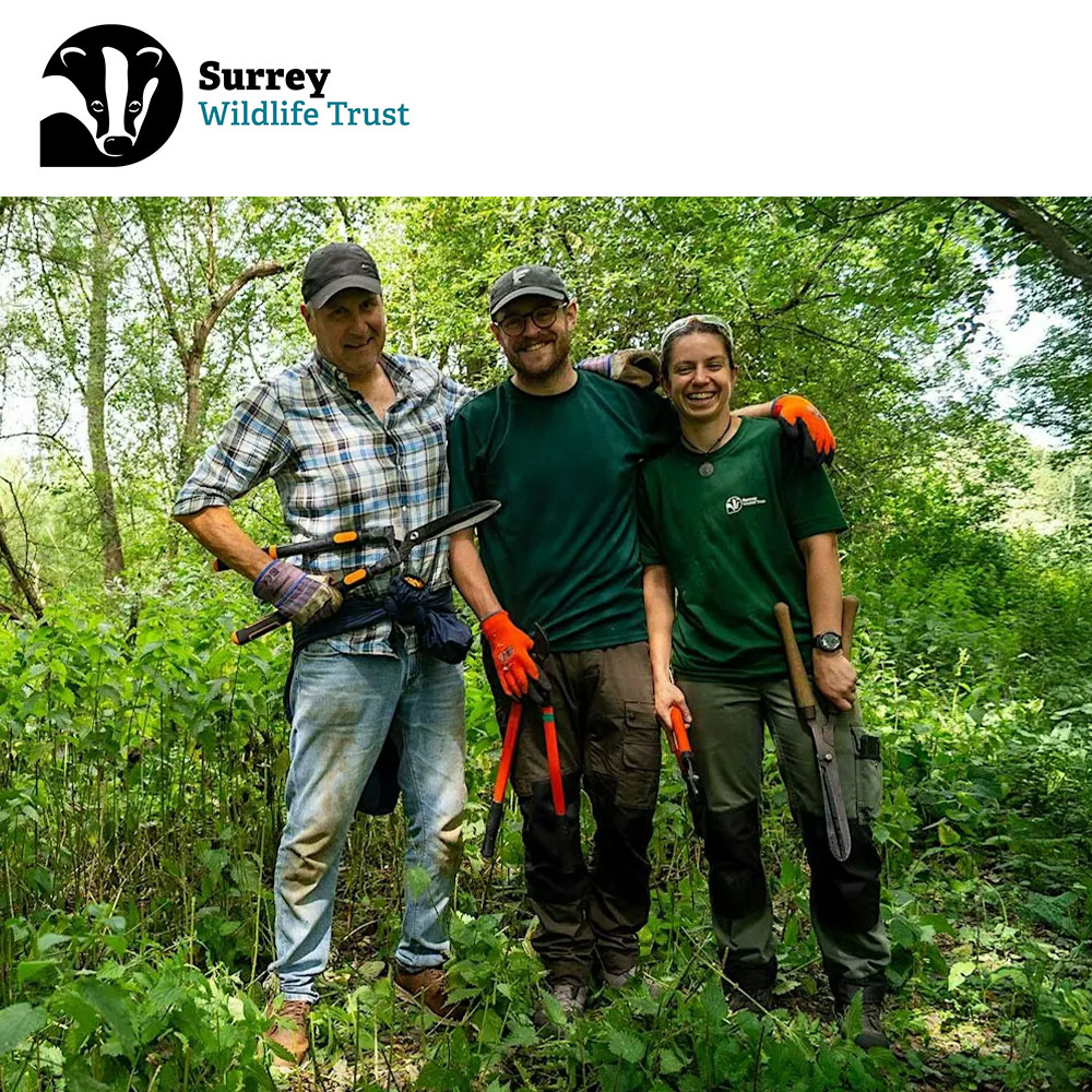 Surrey Wildlife Trust • Volunteer taster session